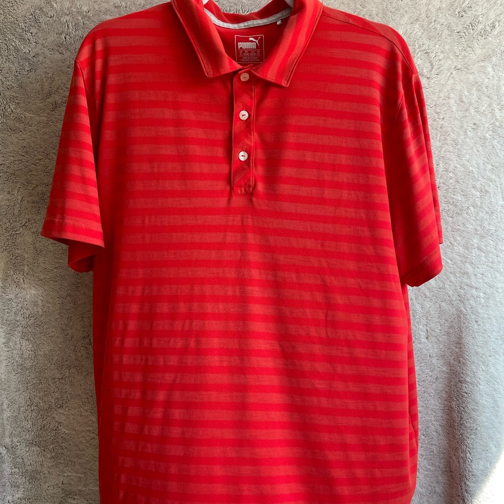 Puma Golf Men's Polo | XL | Red